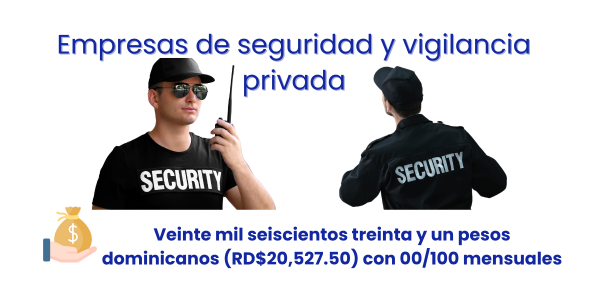 Salario minimo empresas de seguridad y vigilancia privada 2